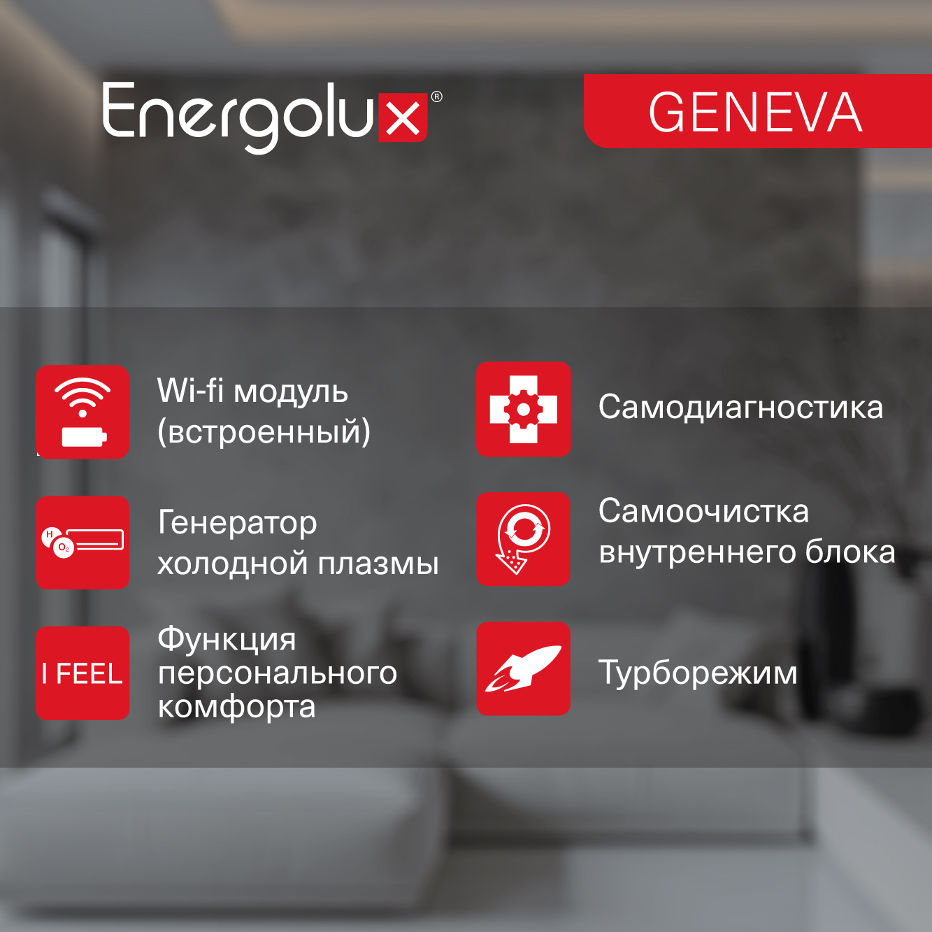 Инверторная сплит-система Energolux GENEVA SAS18G4-AI/SAU18G4-AI — изображение 7