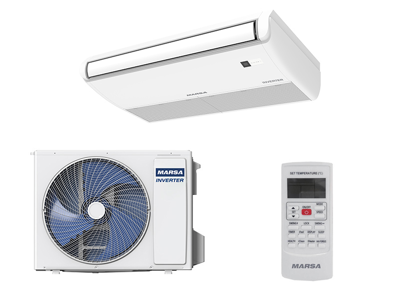 Напольно-потолочная сплит-система MARSA MRK-36CHANIG/MRK-36HANIGE-W